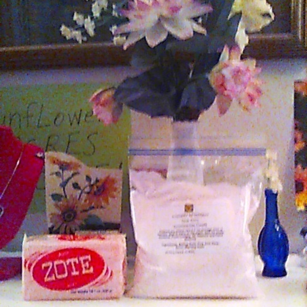 Detergent Handmade Mostly Natural Pink Zote-About 36 Average Loads Powder